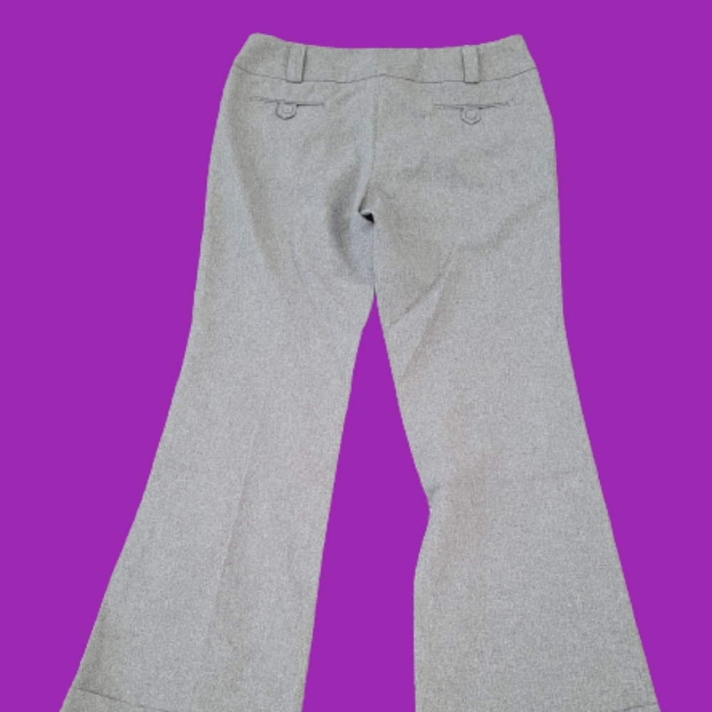 Suzy Shier 13/14 Grey Flare Dress Pants - Picture 5 of 11